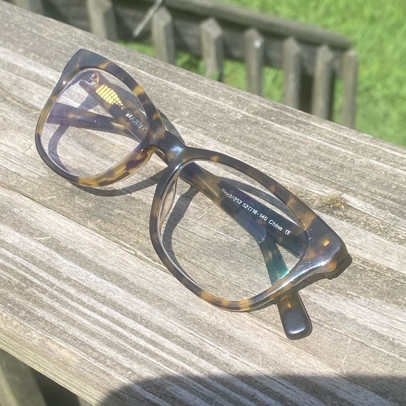 Warby Parker Finch Glasses Frames 52[]18 140 cat eye tortoise shell - Picture 2 of 14
